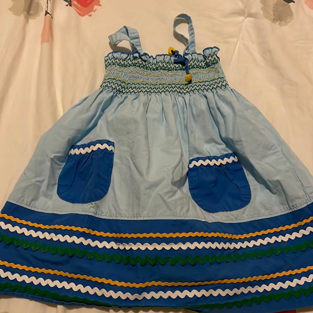 Beautiful blue dress for baby